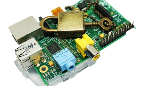 Raspberry Pi Board with Lock