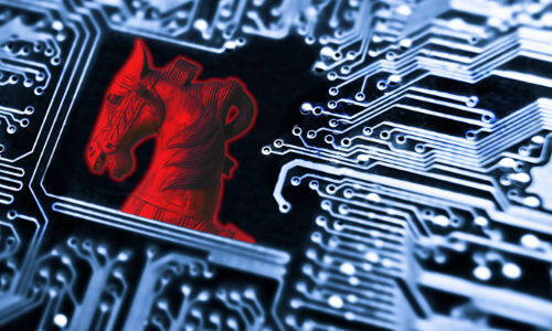 Trojan Horse inside Microchip